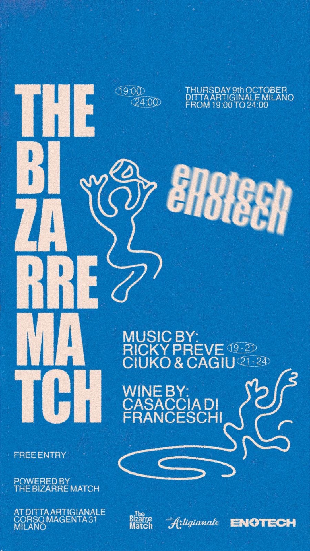 Poster Enotech x Music Atelier